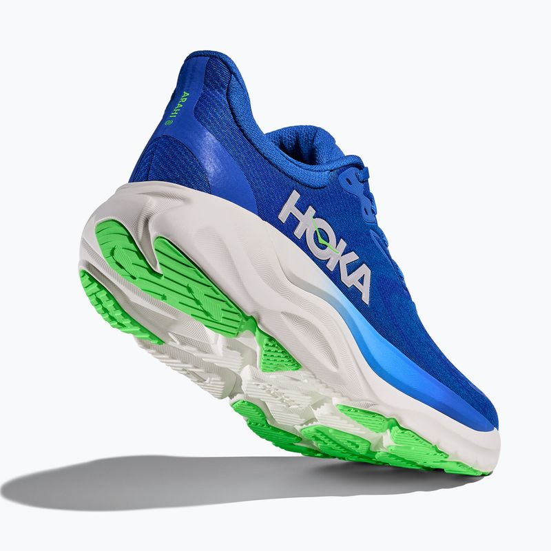 Buty do biegania męskie HOKA Arahi 8 cobalt blue/neon green 12