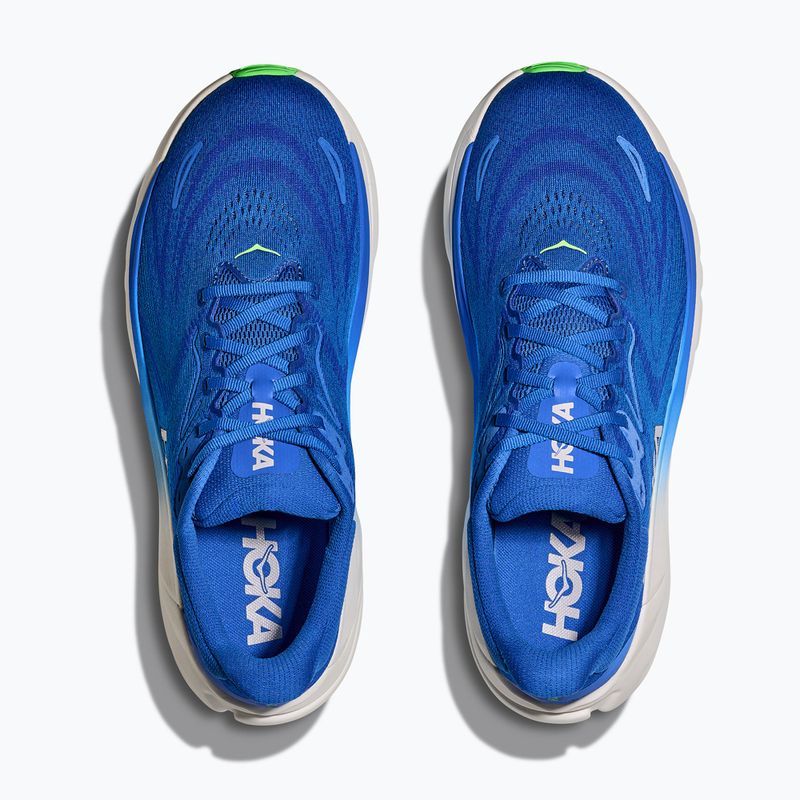 Buty do biegania męskie HOKA Arahi 8 cobalt blue/neon green 14