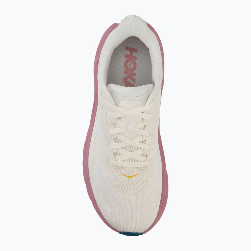 Buty do biegania damskie HOKA Arahi 8 alabaster/lingonberry 5