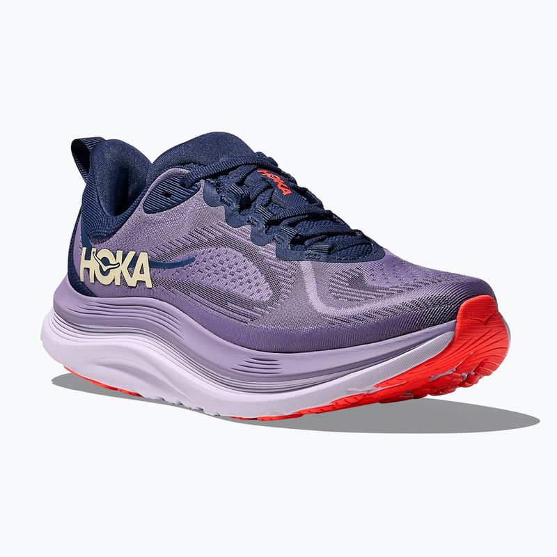 Buty do biegania damskie HOKA Kawana 3 berry jam/midnight blue 8