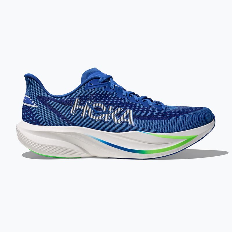 Buty do biegania męskie HOKA Mach 7 cobalt blue/neon green 10