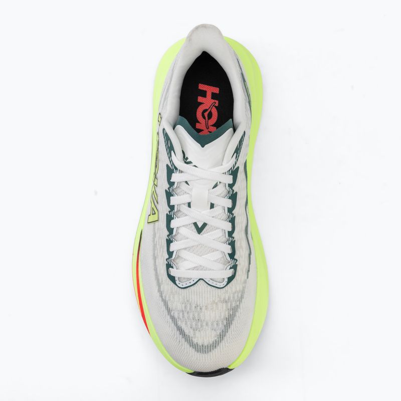 Buty do biegania męskie HOKA Mach 7 frost/neon yuzu 5