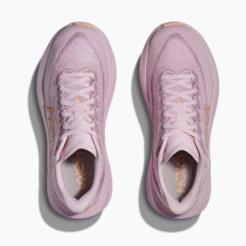 Buty do biegania damskie HOKA Mach 7 lilac cream/tangerine glow 14
