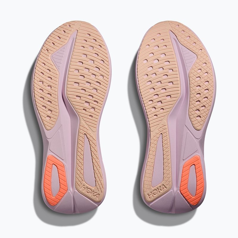 Buty do biegania damskie HOKA Mach 7 lilac cream/tangerine glow 15