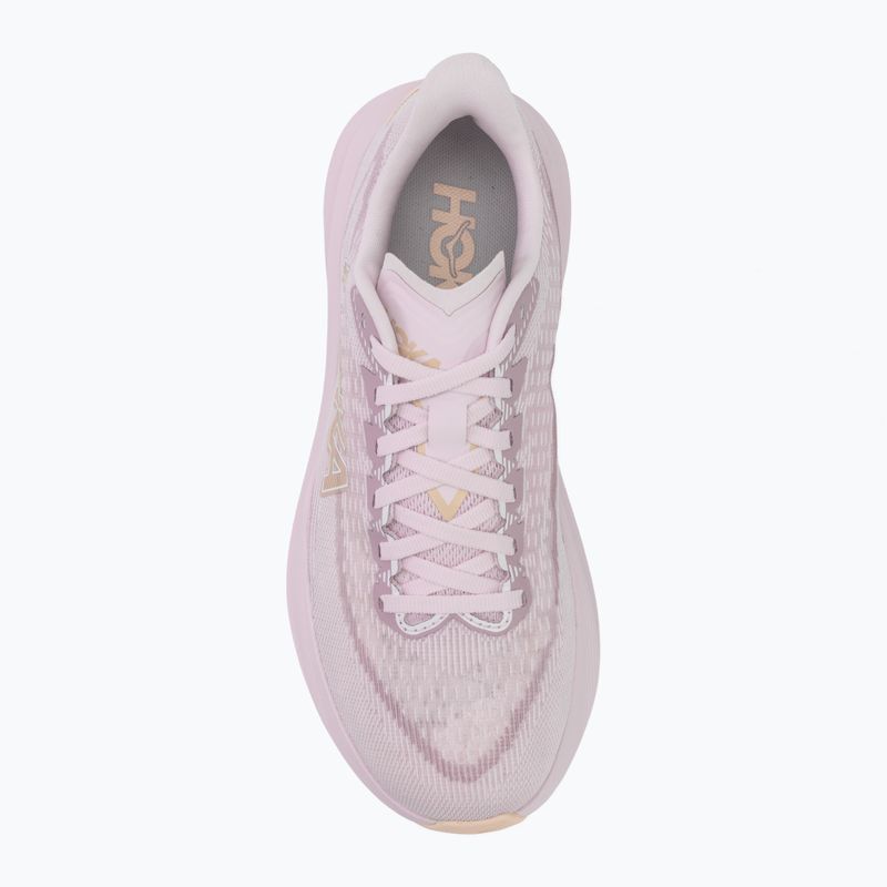 Buty do biegania damskie HOKA Mach 7 lilac cream/tangerine glow 5