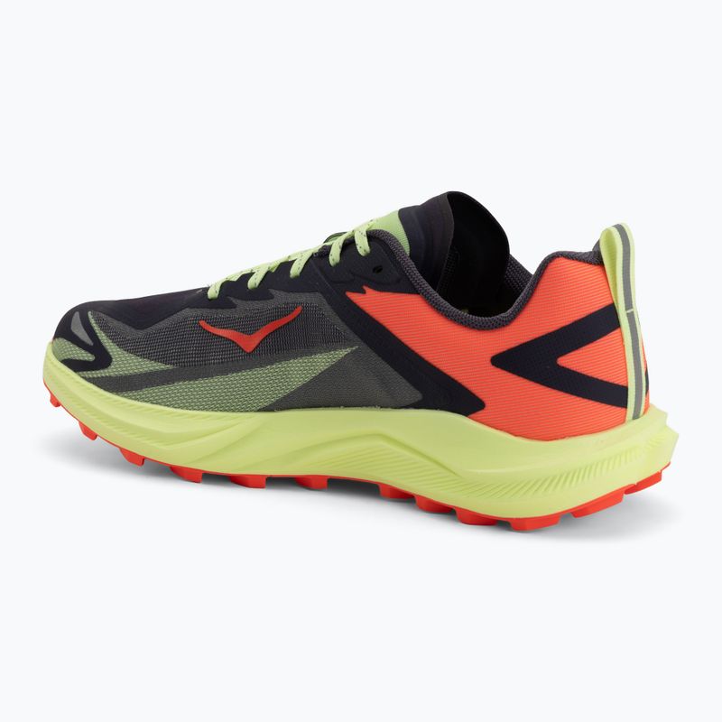Buty do biegania męskie HOKA Zinal 3 squid ink/neon yuzu 3