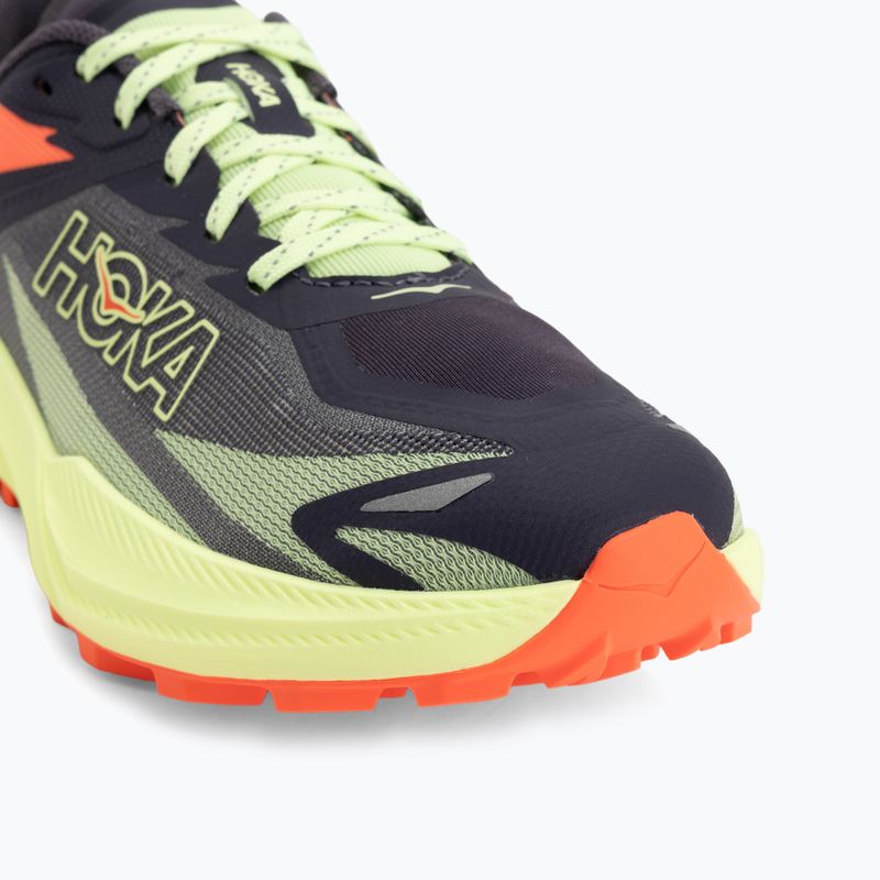 Buty do biegania damskie HOKA Zinal 3 squid ink/neon yuzu 7