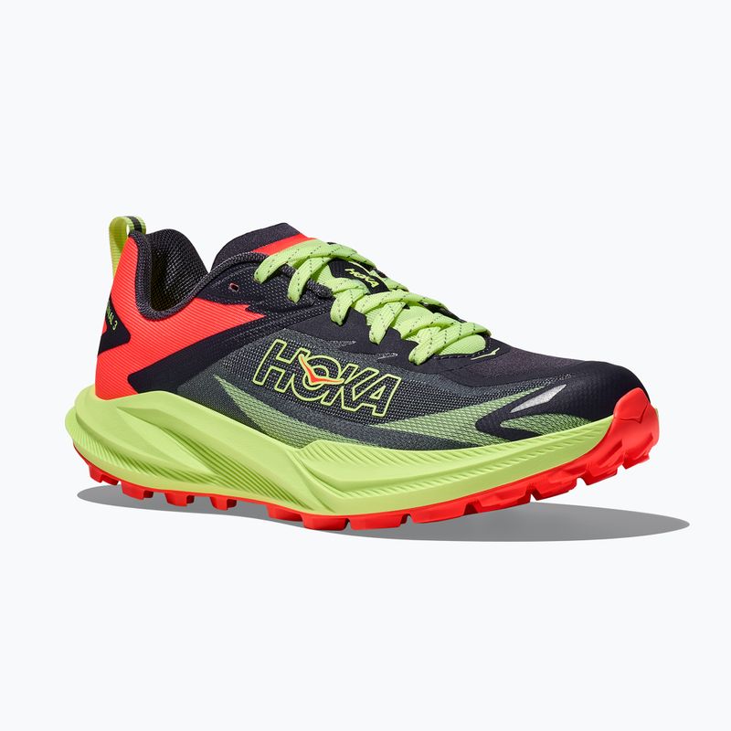Buty do biegania damskie HOKA Zinal 3 squid ink/neon yuzu 8