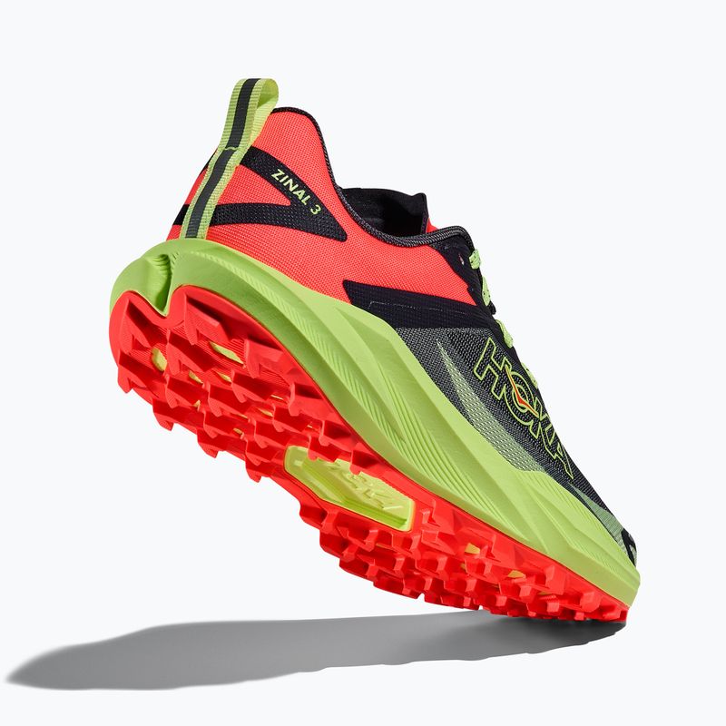 Buty do biegania damskie HOKA Zinal 3 squid ink/neon yuzu 12