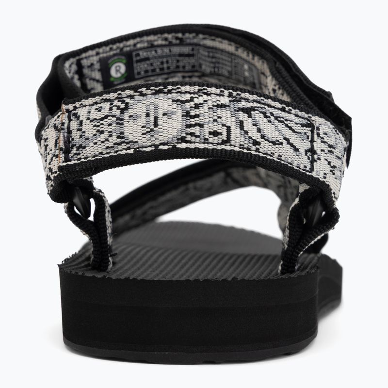 Sandały damskie Teva Original Universal windy summer black/white 6