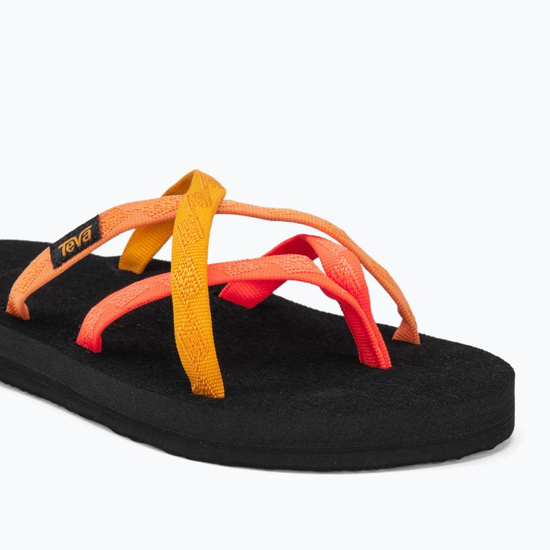 Klapki damskie Teva Olowahu neon coral multi 7