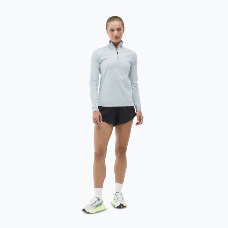 Bluza do biegania damska HOKA GlideTech Quarter Zip mineral blue 2