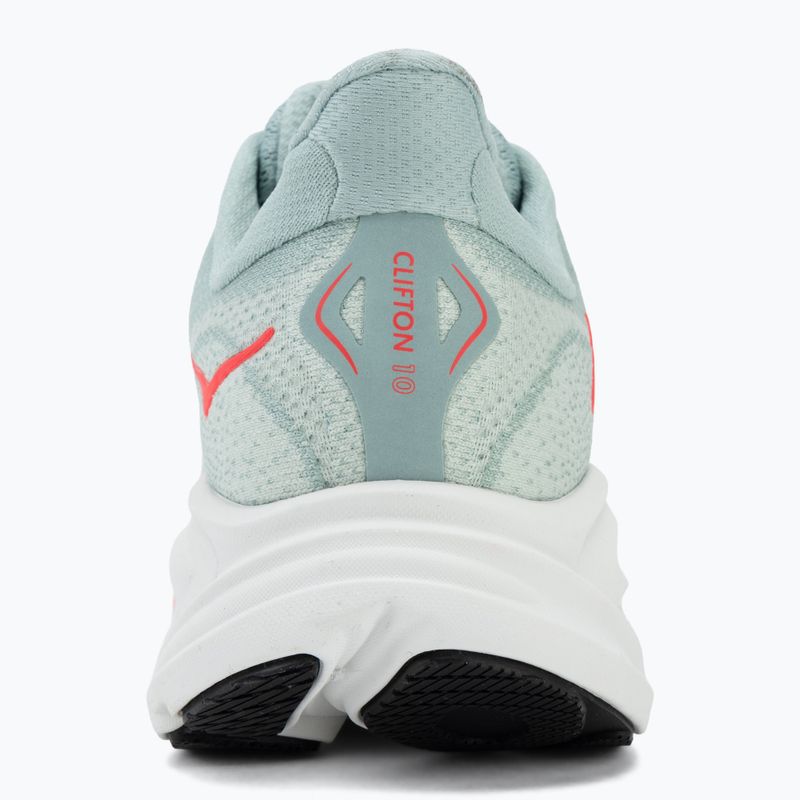 Buty do biegania męskie HOKA Clifton 10 Wide sage/neon flame 6