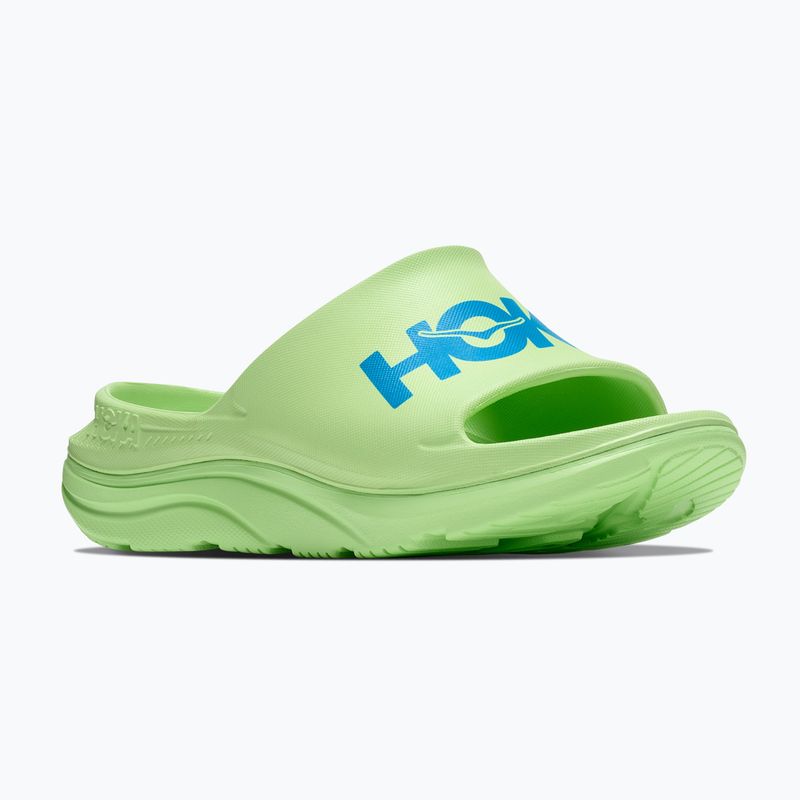 Klapki HOKA Ora Athletic tart apple/skyward blue 8
