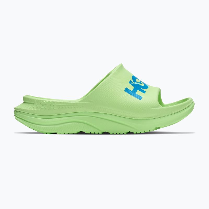 Klapki HOKA Ora Athletic tart apple/skyward blue 9