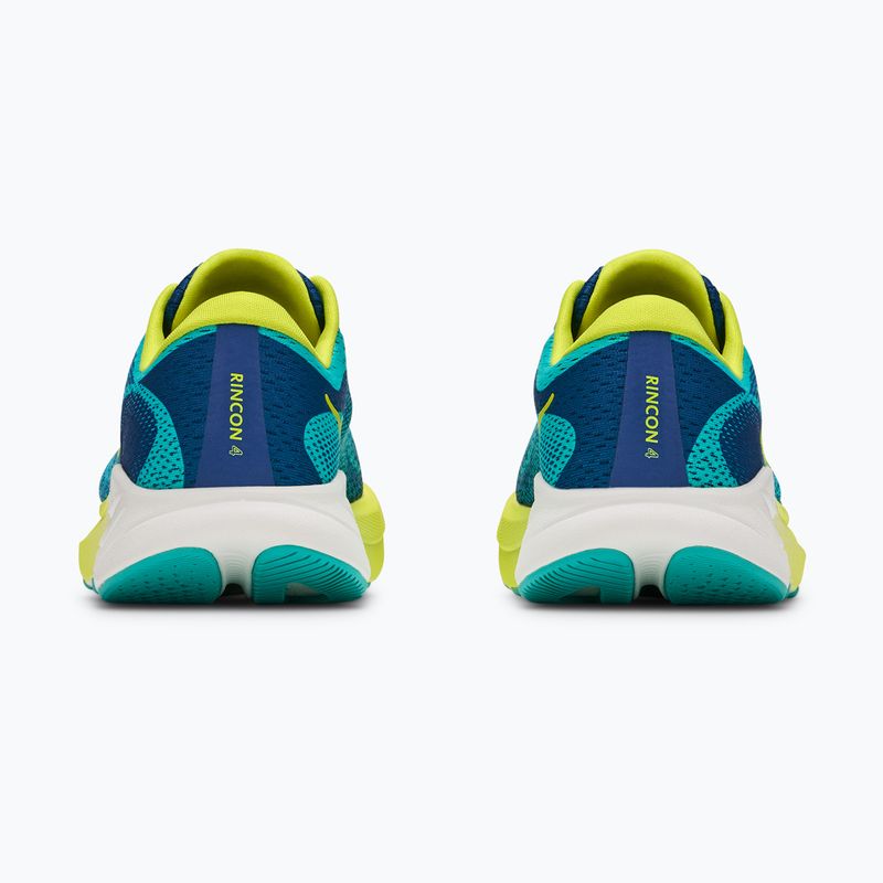 Buty do biegania dziecięce HOKA Rincon 4 electric aqua/neon hoka citrus 6