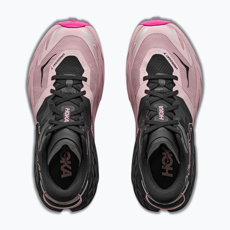 Buty do biegania damskie HOKA Speedgoat 7 black/pink opal 15