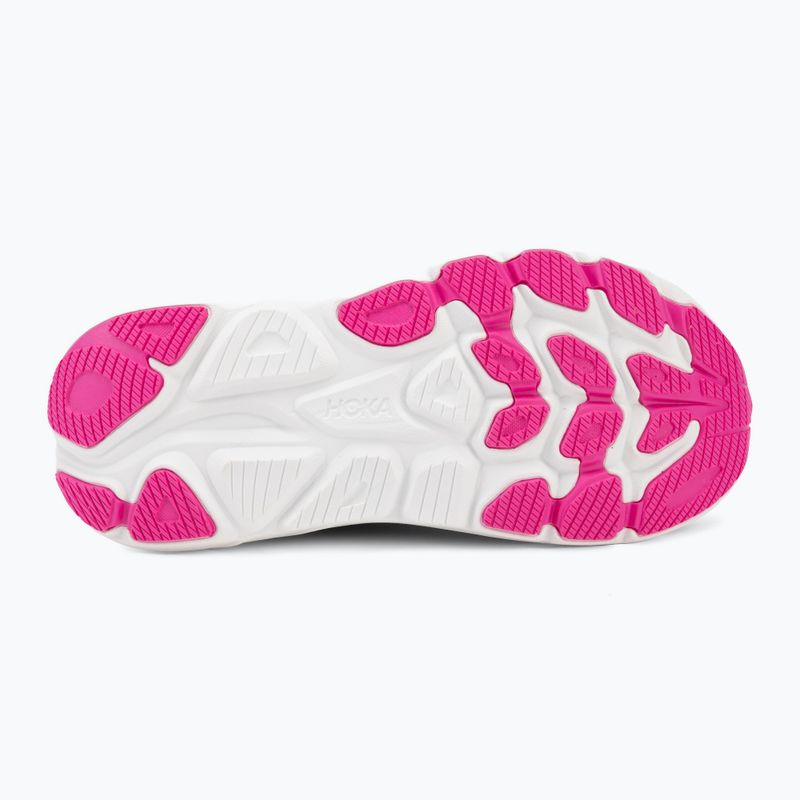 Buty do biegania damskie Hoka Clifton 11 black/neon nebula 4