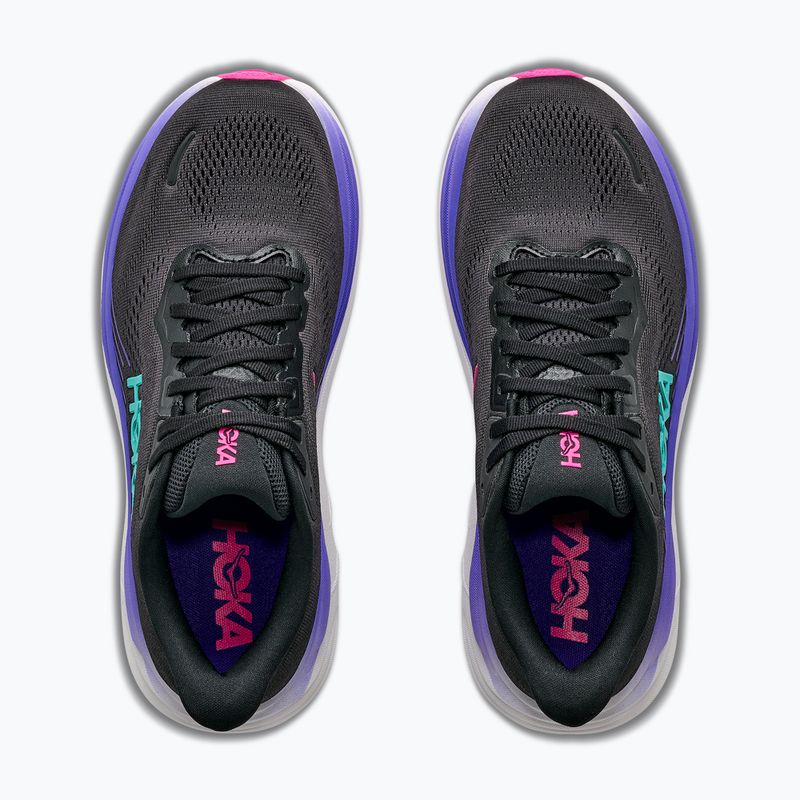 Buty do biegania damskie Hoka Clifton 11 black/neon nebula 12