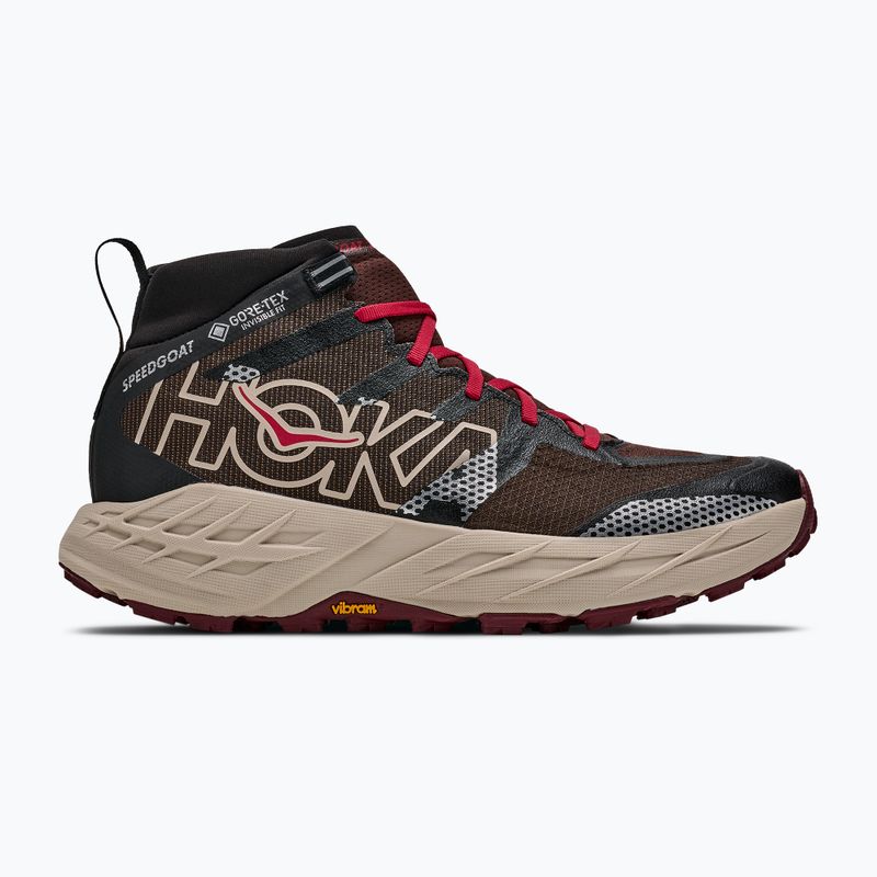 Buty do biegania męskie HOKA Speedgoat 7 Hike GTX spiced chocolate/river rock grey 2