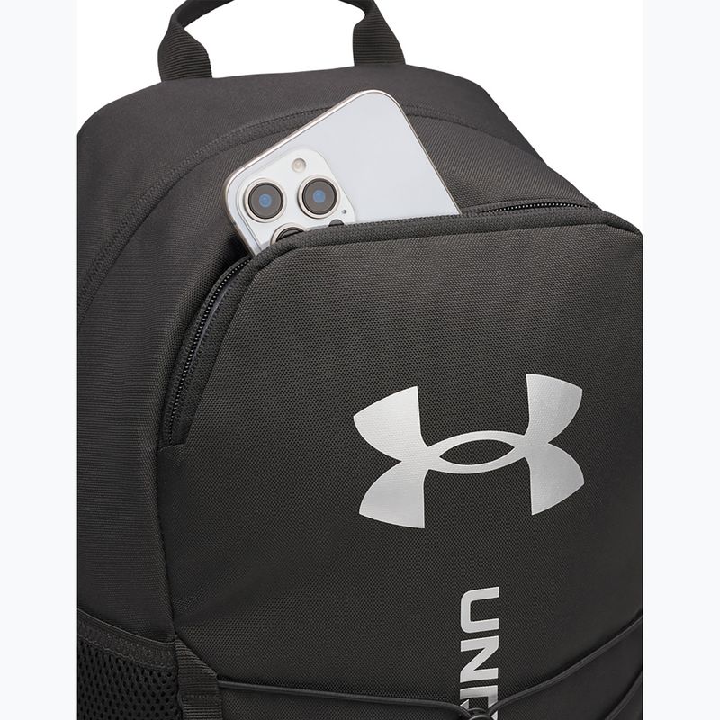 Plecak Under Armour Hustle Sport 6.0 26 l black/black/metallic silver 8