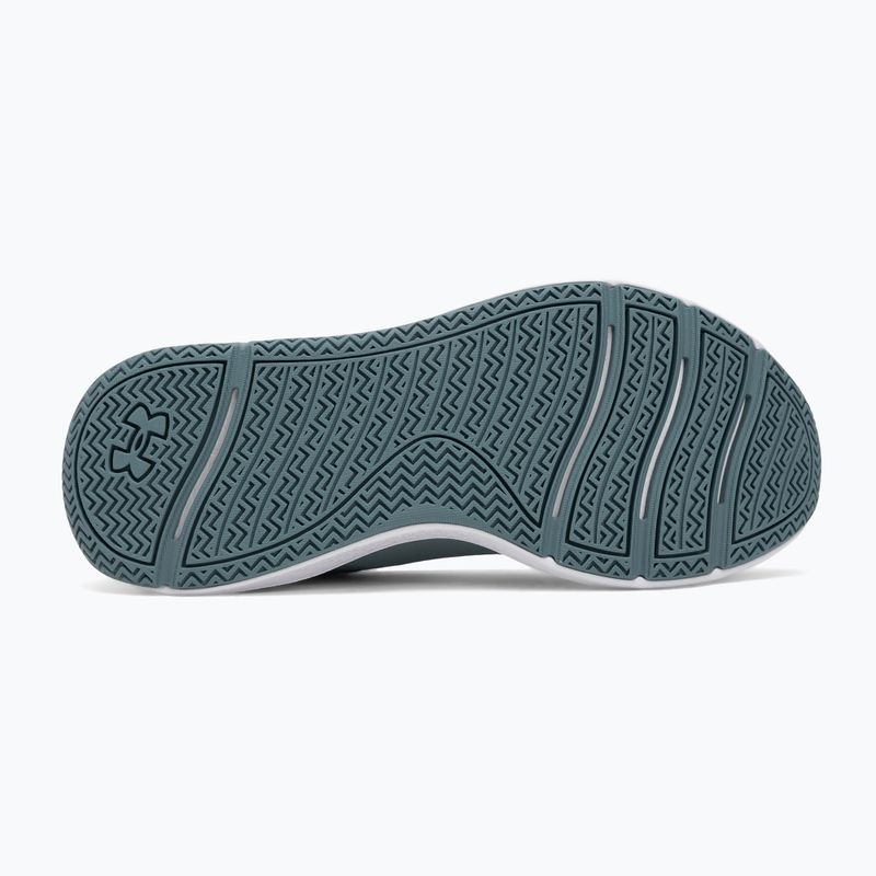 Buty treningowe damskie Under Armour Aurora 3 serpentine/white/salt purple 4