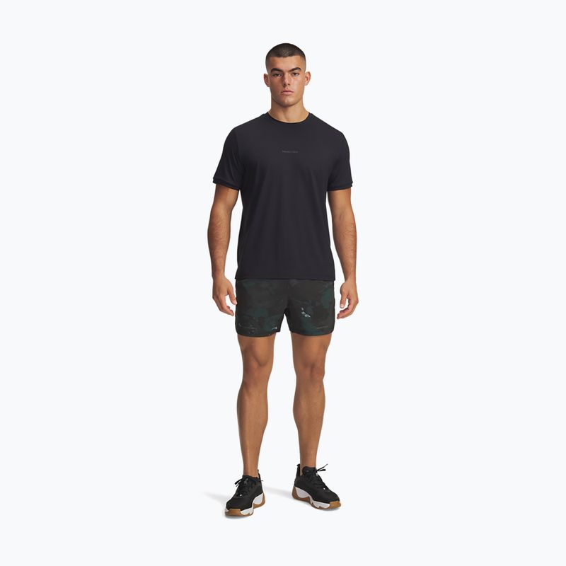 Spodenki treningowe męskie Under Armour Project Rock Ultimate black/castlerock 2