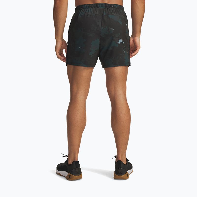 Spodenki treningowe męskie Under Armour Project Rock Ultimate black/castlerock 3