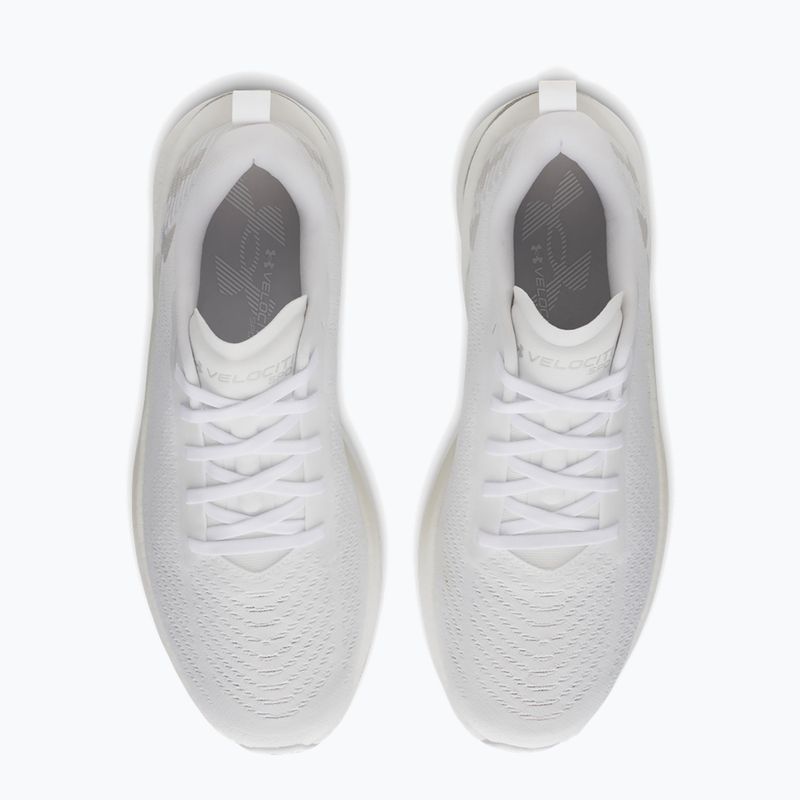 Buty do biegania męskie Under Armour Velociti SPD white/arden green/campus gold 12