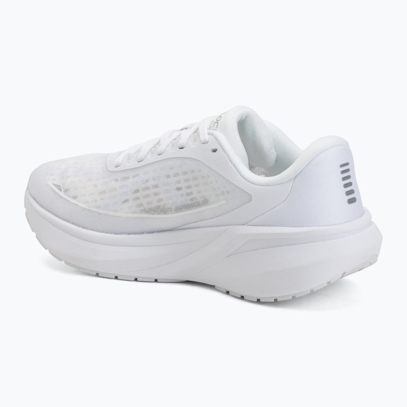 Buty do biegania damskie Under Armour Velociti Pace white/black/distant gray 3