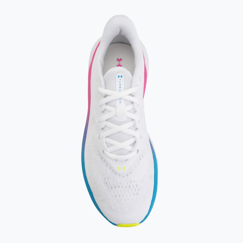 Buty do biegania damskie Under Armour Turbulance 3 white/black/royal 5