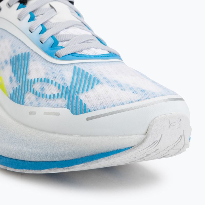 Buty do biegania damskie Under Armour Velociti Distance white/orange bloc/metallic silver 7