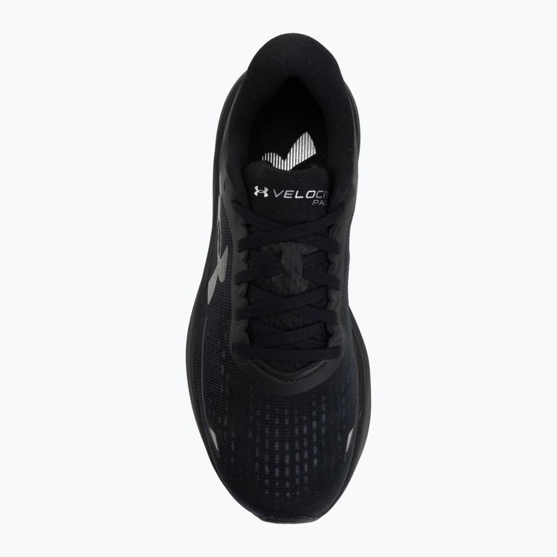 Buty do biegania męskie Under Armour Velociti Pace black/black/metallic silver 5
