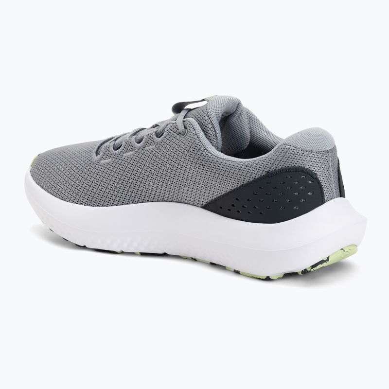 Buty do biegania męskie Under Armour Charged Surge 4 steel/steel/black 3