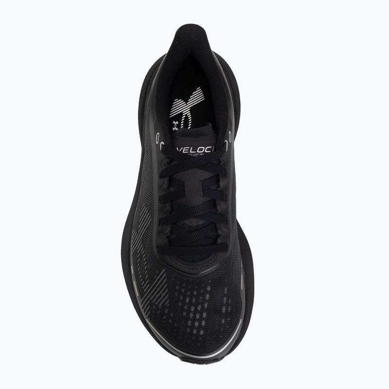 Buty do biegania damskie Under Armour Velociti Distance black/black/metallic silver 5
