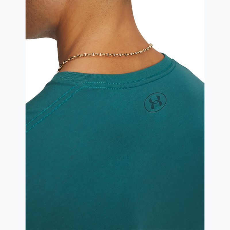 Koszulka męska Under Armour Sportstyle Left Chest rack green/arden green 3