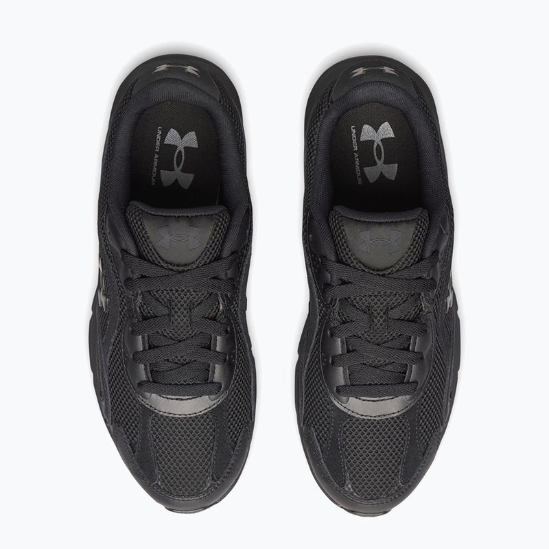 Buty treningowe męskie Under Armour Tech Runner black/black/metallic black 4