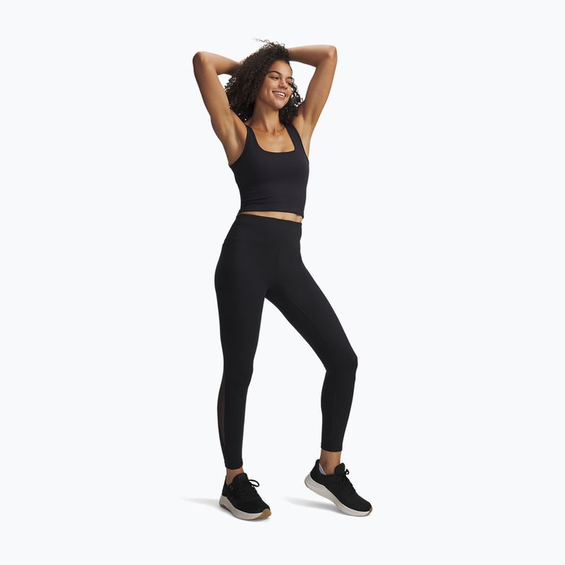 Legginsy damskie Under Armour Motion Mesh Ankle black/jet gray 2
