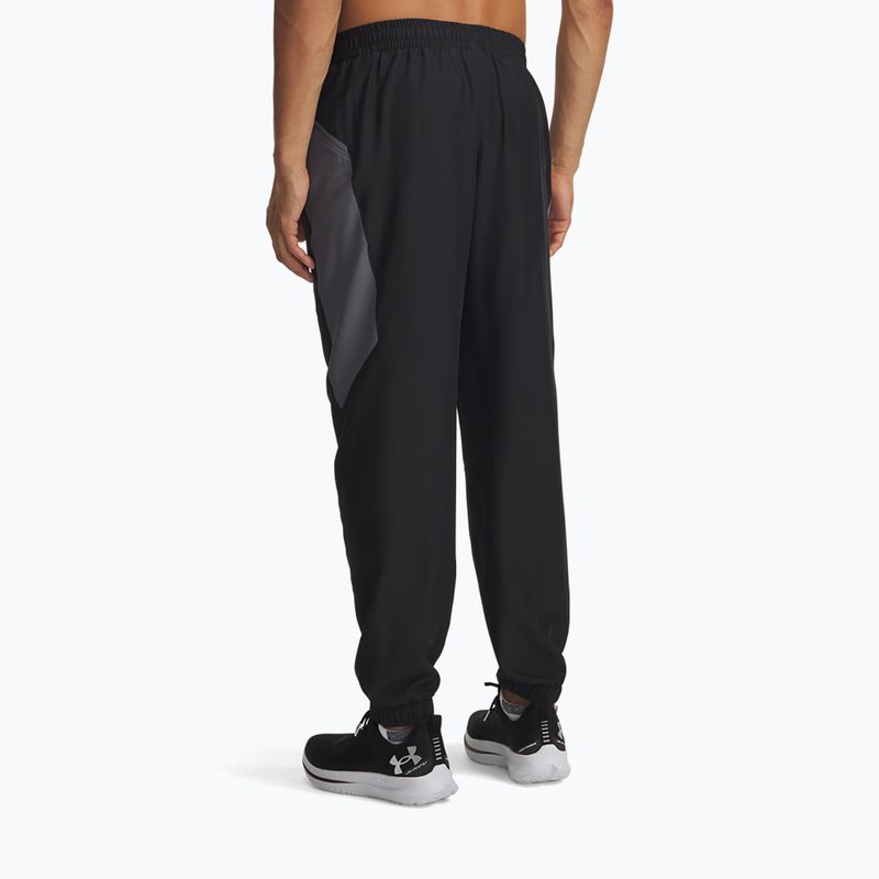 Spodnie męskie Under Armour Tech Sport black/castlerock/white 3