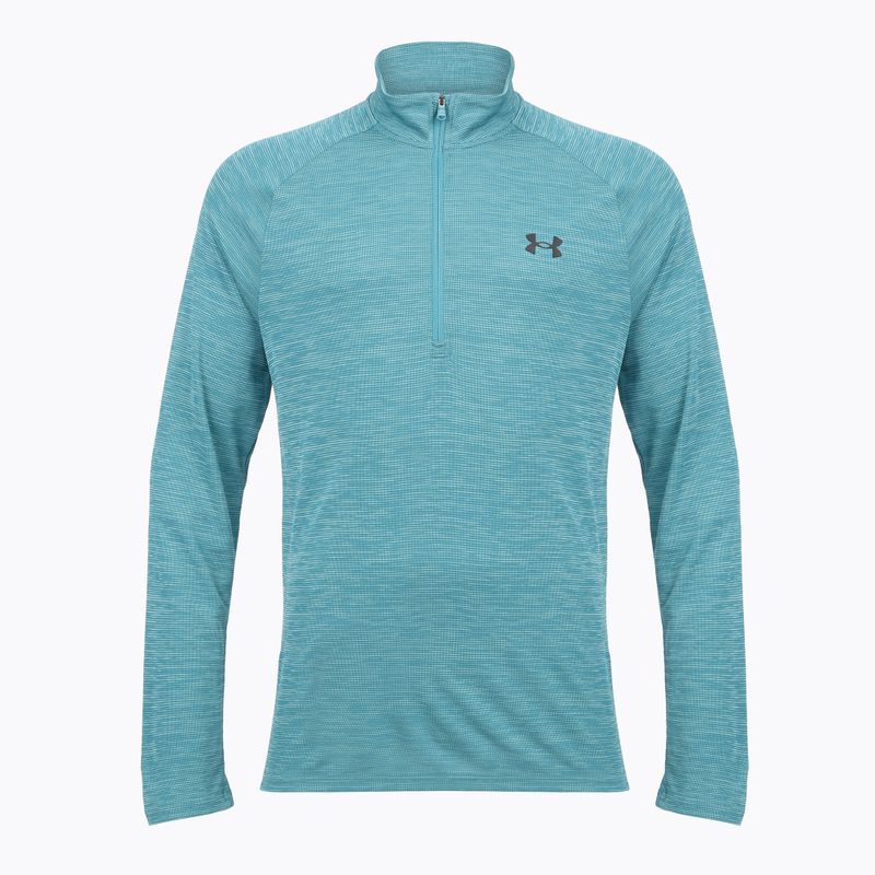 Longsleeve męski Under Armour Tech Textured 1/2 Zip boundless blue/black