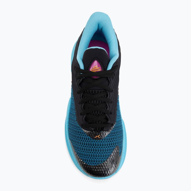 Buty do koszykówki Under Armour Curry Splash 26 black/blue blur/blaze orange 5