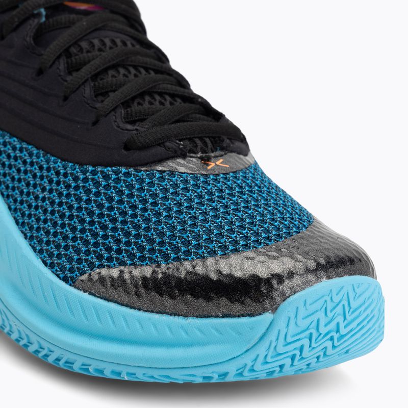 Buty do koszykówki Under Armour Curry Splash 26 black/blue blur/blaze orange 7