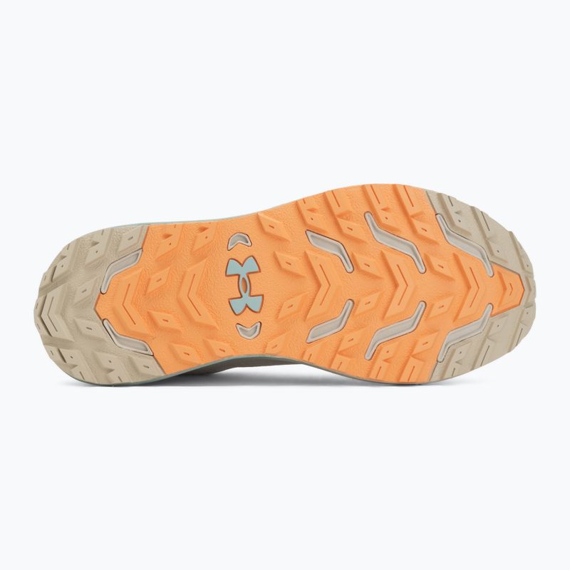 Buty do biegania damskie Under Armour Charged Bandit Trail 3 wht/brn/blanc brun/blanko cafe 4