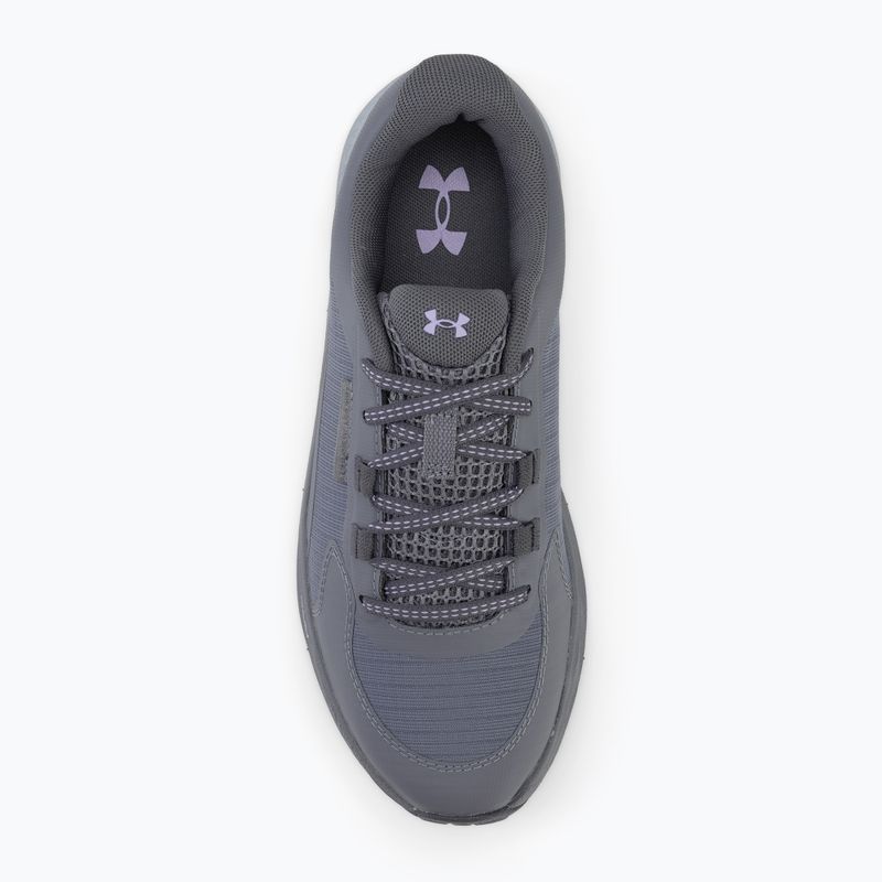 Buty do biegania damskie Under Armour Charged Bandit Trail 3 titan grey/castlerock/purple crest 5
