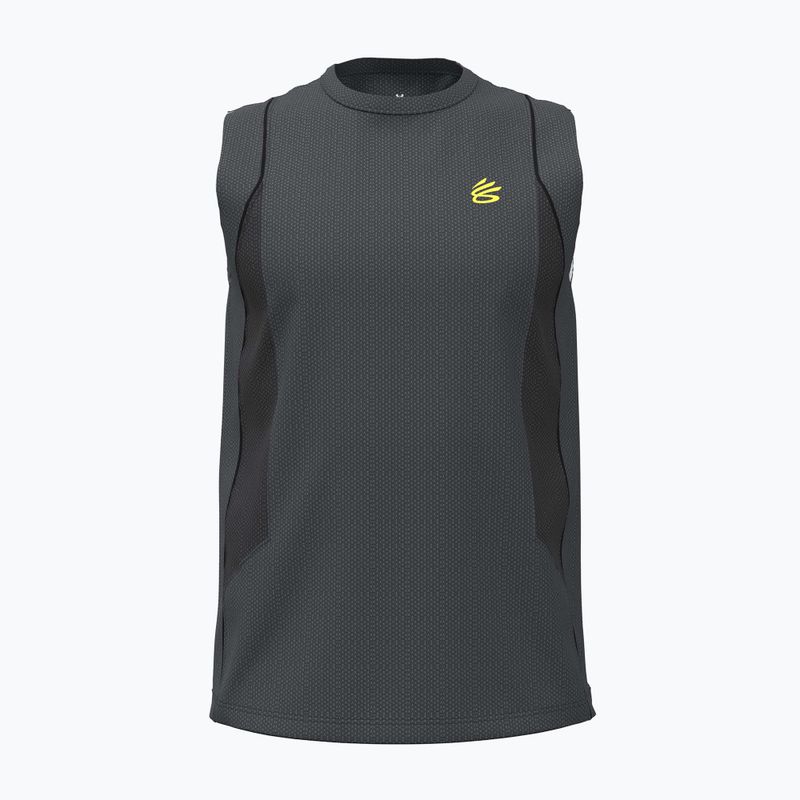 Koszulka koszykarska męska Under Armour Curry Training Tank lumin yellow