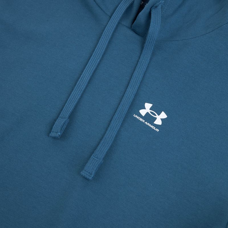 Bluza damska Under Armour Sport Terry Hoodie wham blue/white 3