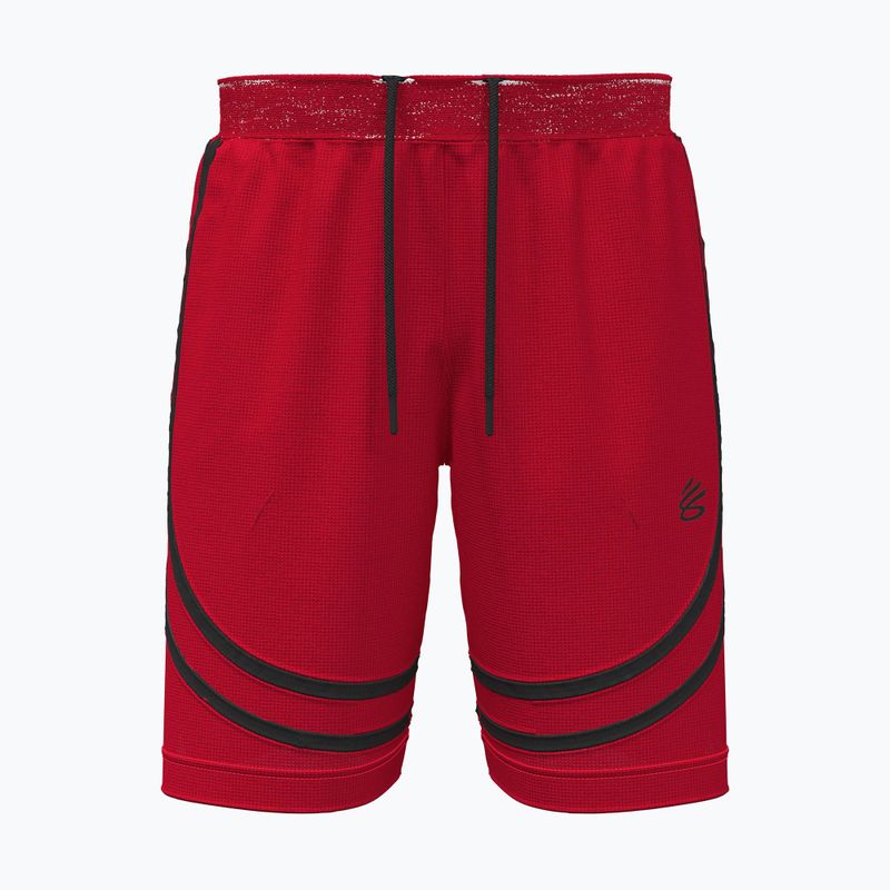 Spodenki koszykarskie męskie Under Armour Curry Signature red/black
