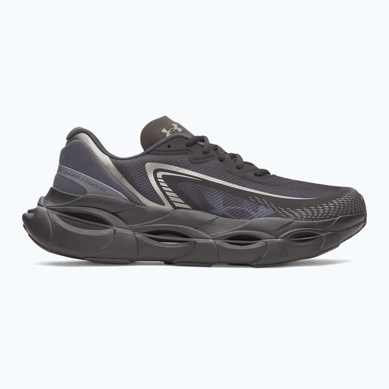 Buty do biegania męskie Under Armour Halo Racer 2 black/anthracite/metallic black