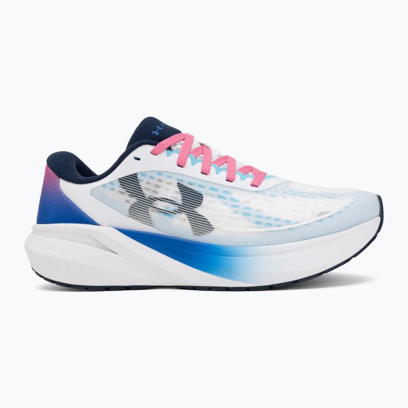 Buty do biegania damskie Under Armour Velociti Pace white/team royal/metallic academy 2
