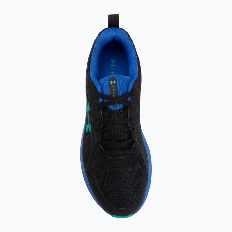 Buty do biegania męskie Under Armour Assert 11 black/team royal/geode green 5